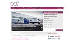 Desktop Screenshot of ccl.cz